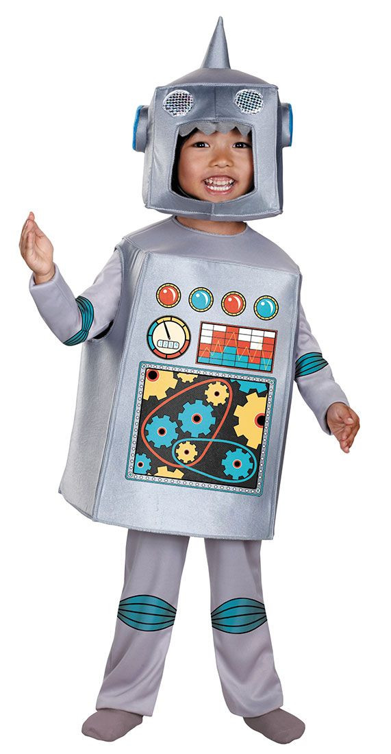 DIY Robot Costume Toddler
 Retro Robot Costume Kids Costumes