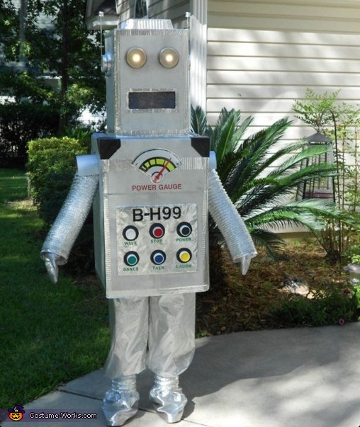 DIY Robot Costume Toddler
 Creative DIY Robot Costume