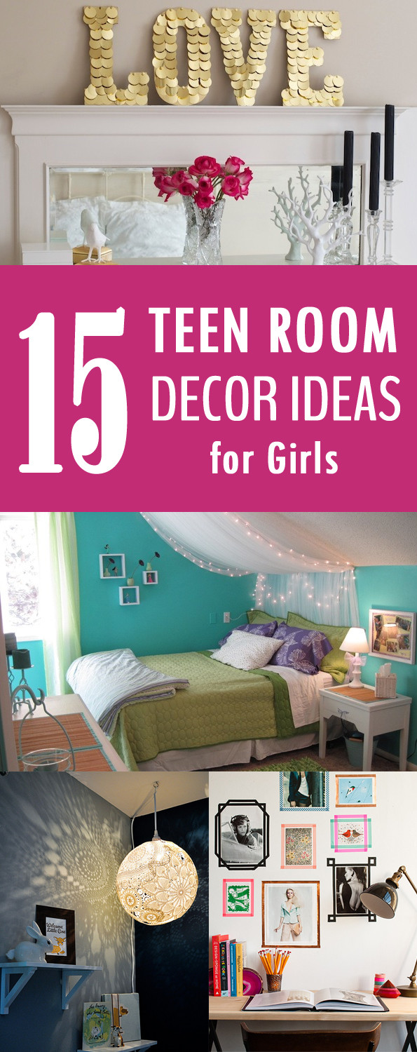 DIY Room Decor Ideas For Teens
 15 Easy DIY Teen Room Decor Ideas for Girls