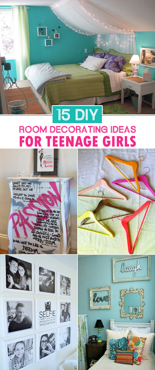 DIY Room Decor Ideas For Teens
 15 DIY Room Decorating Ideas For Teenage Girls