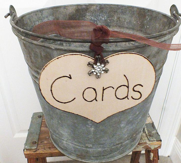 DIY Rustic Wedding Card Box
 Cards Sign Wedding Sign Card Box Sign DIY Sign Rustic