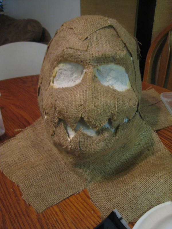 DIY Scarecrow Mask
 Other Looking for info on DIY burlap latex masks