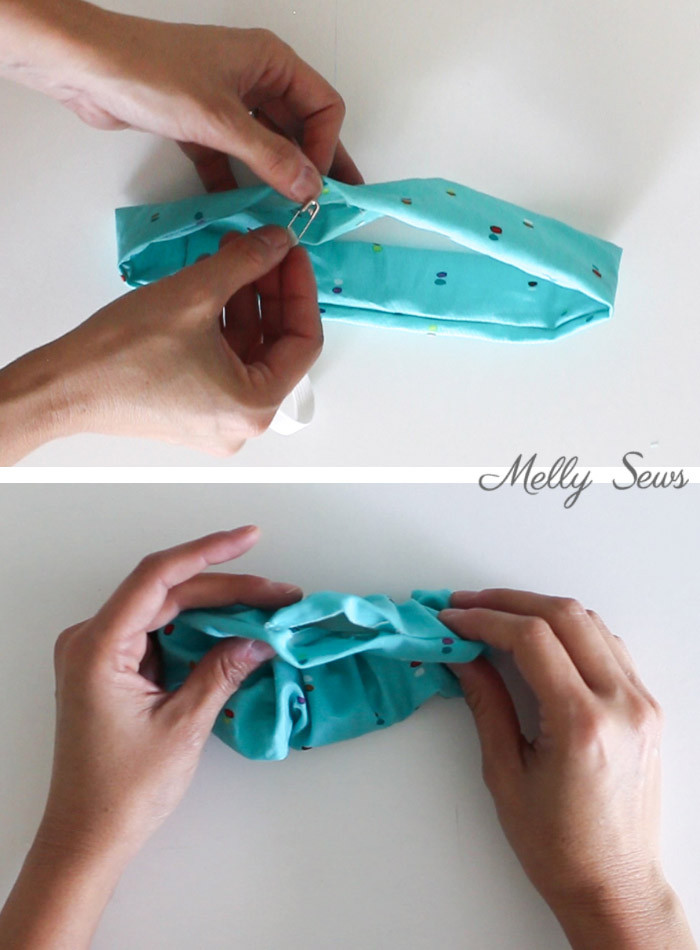 DIY Scrunchie With Hair Tie
 How to Sew a Headband Melly Sews