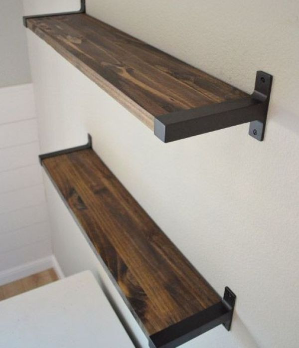 DIY Shelving Brackets
 44 Impressive DIY Shelves For Storage & Style Thrillbites