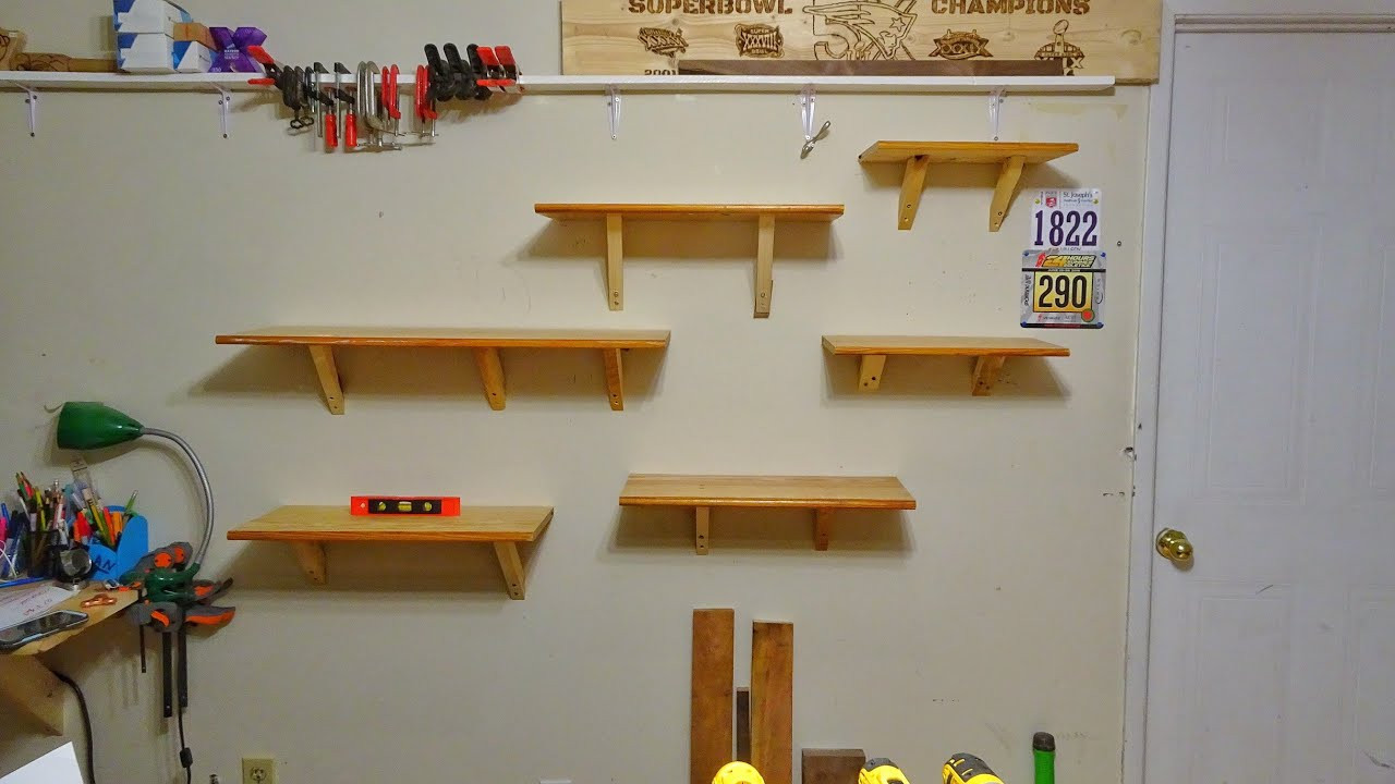 DIY Shelving Brackets
 Easy DIY Shelf Brackets From Scrap Wood