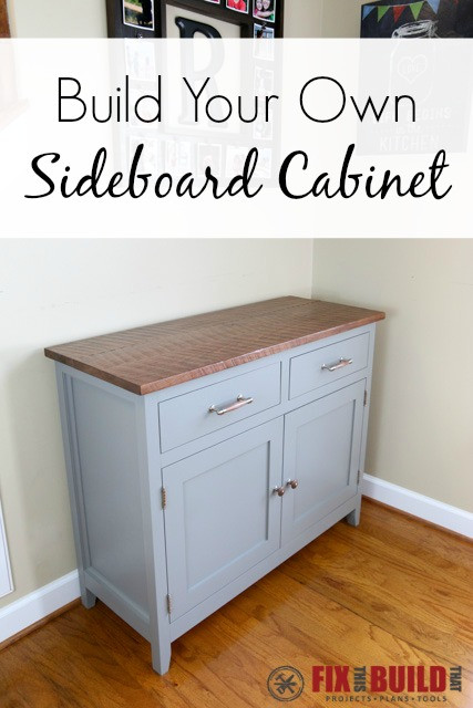 DIY Sideboard Plans
 DIY Sideboard Cabinet Part 2