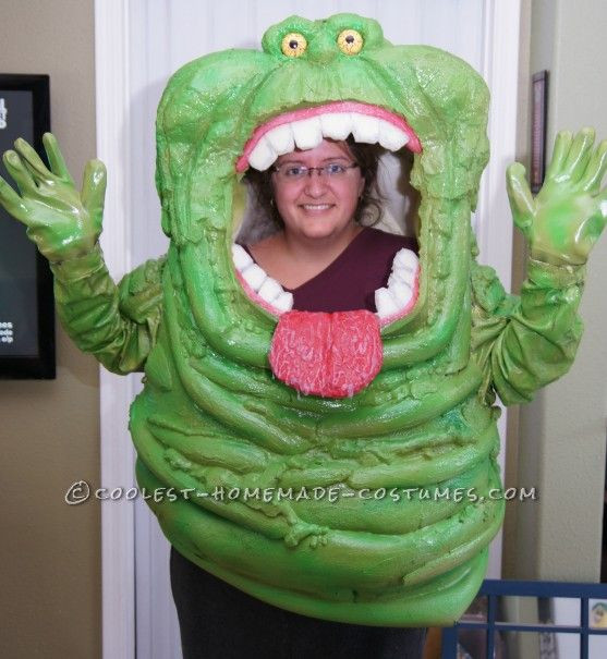 DIY Slimer Costume
 Awesome Homemade Slimer Costume from Ghostbusters in 2019