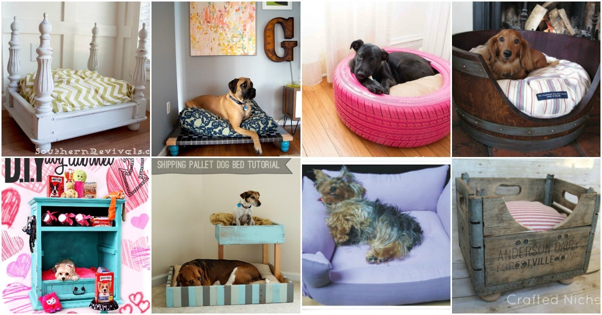 DIY Small Dog Bed
 20 Easy DIY Dog Beds and Crates That Let You Pamper Your