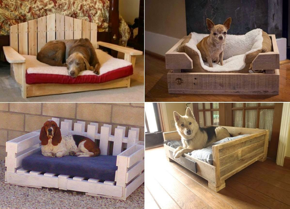 DIY Small Dog Bed
 Ideas & Products DIY Pallet Dog Bed