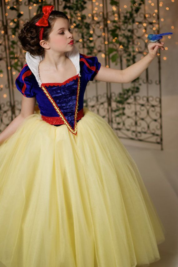DIY Snow White Costume Toddler
 Snow White Costume Princess Gown Tutu Dress