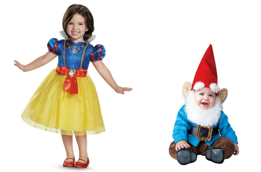 DIY Snow White Costume Toddler
 The Cutest Coordinated Kids Halloween Costume Ideas