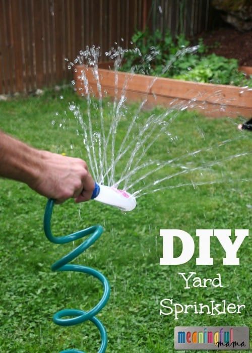DIY Sprinkler For Kids
 DIY Yard Sprinkler