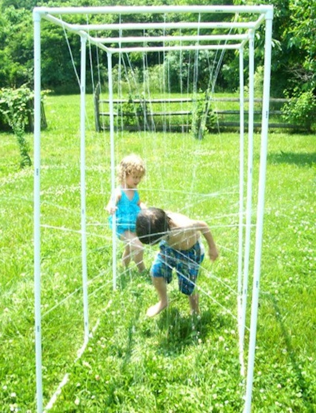 DIY Sprinkler For Kids
 Fun Ways to Keep Your Kids Cool During Summer Page 5 of 5