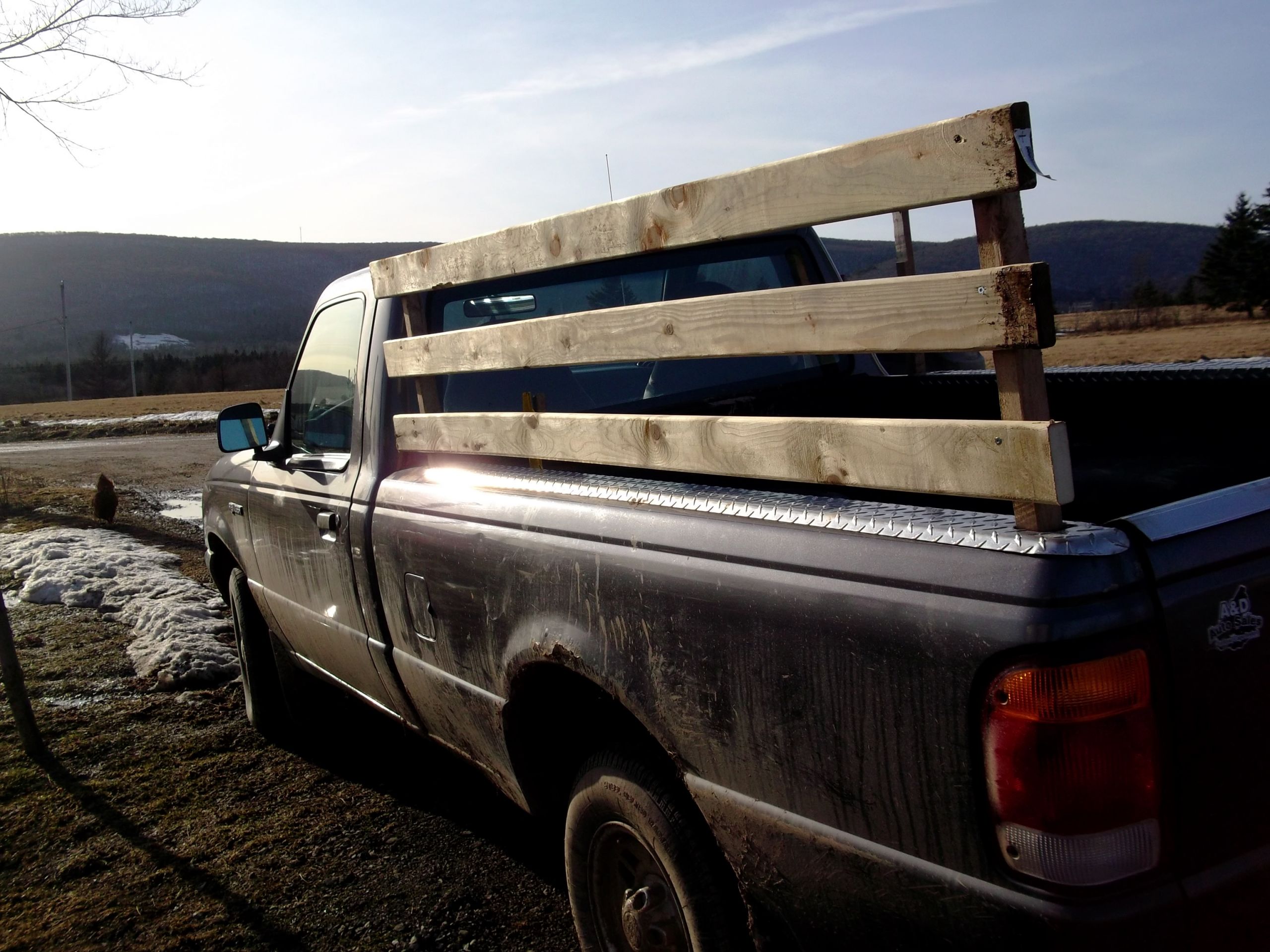DIY Stake Pocket Truck Rack
 Download Wooden Rack For Truck Plans Free pizza oven build