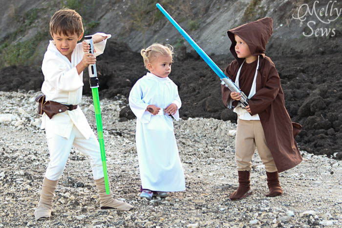 DIY Star Wars Costumes For Kids
 Luke Skywalker Belt Tutorial Melly Sews