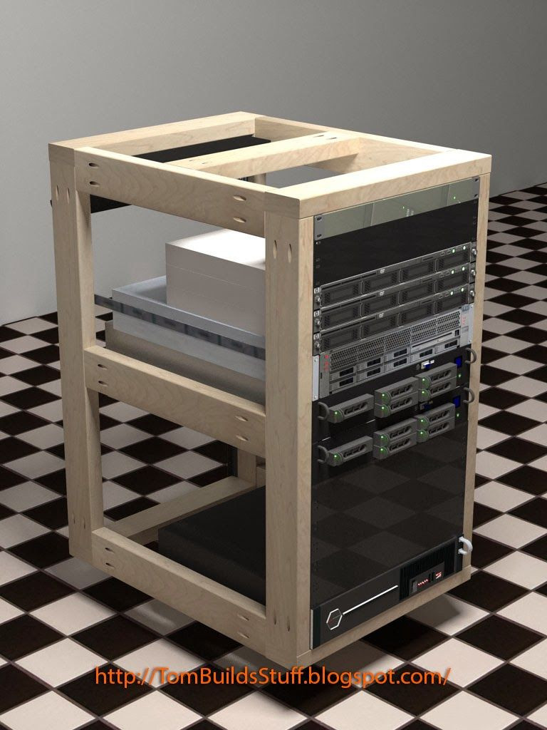 DIY Studio Rack Plans
 DIY Server Rack