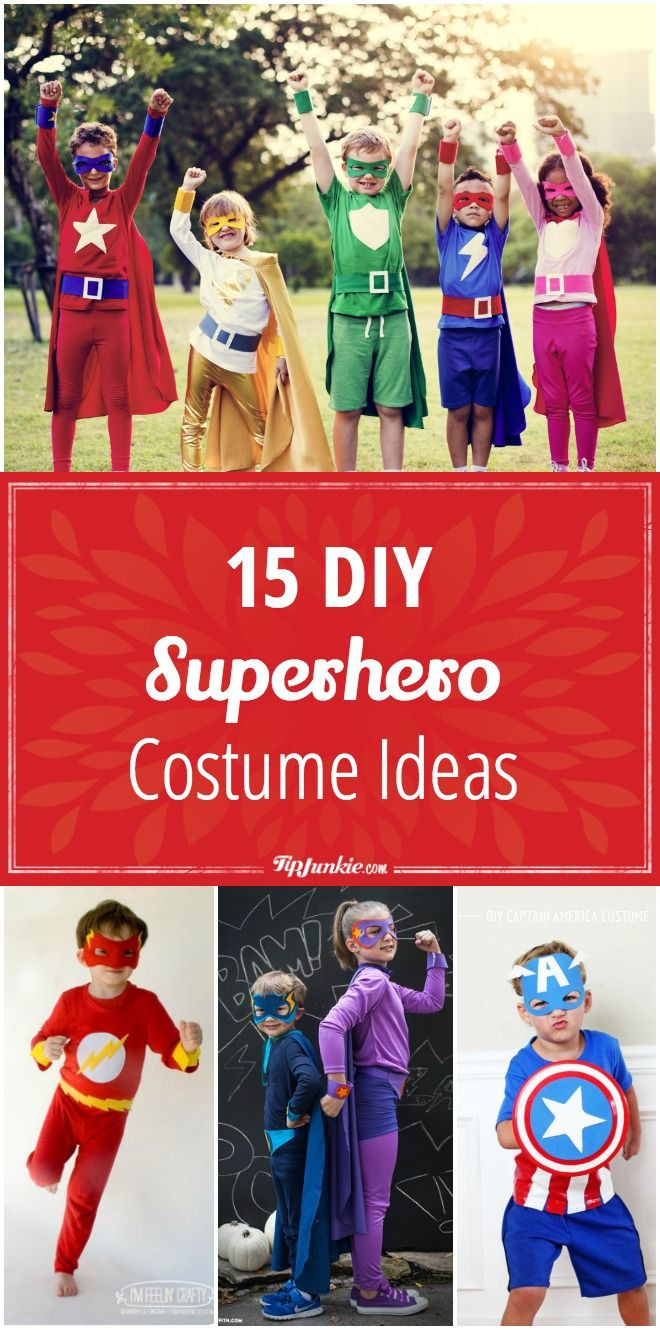 DIY Superhero Costume For Kids
 15 DIY Superhero Costume Ideas