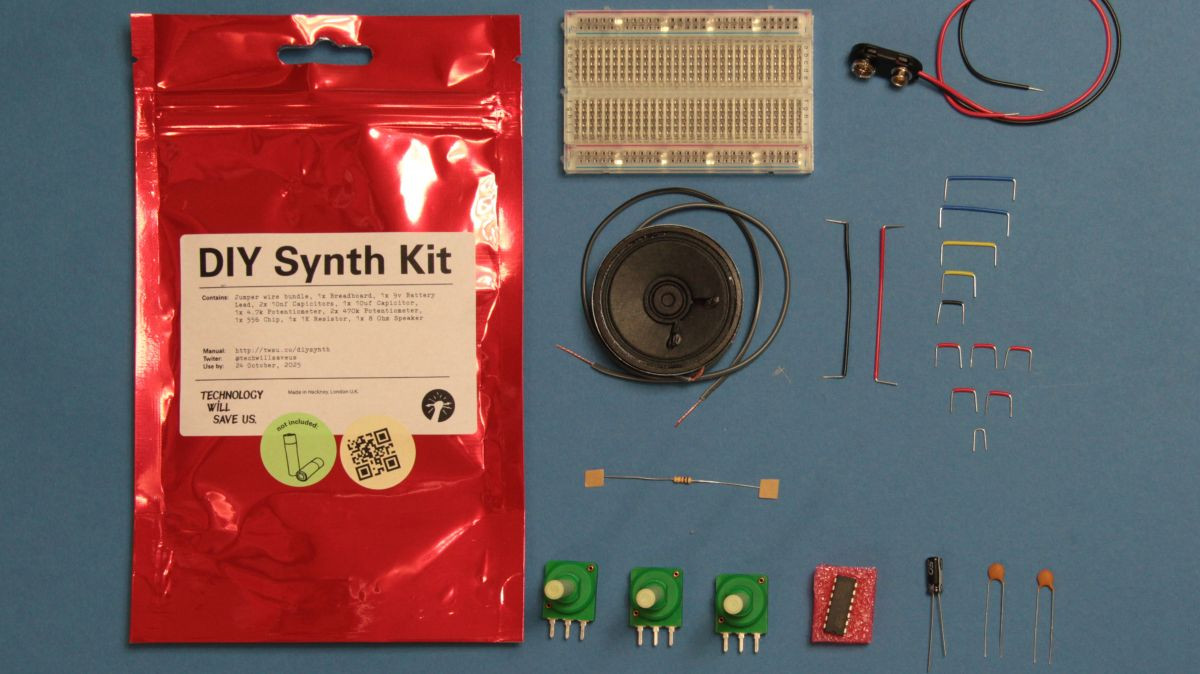 DIY Tech Kit
 Build your own synth for £15