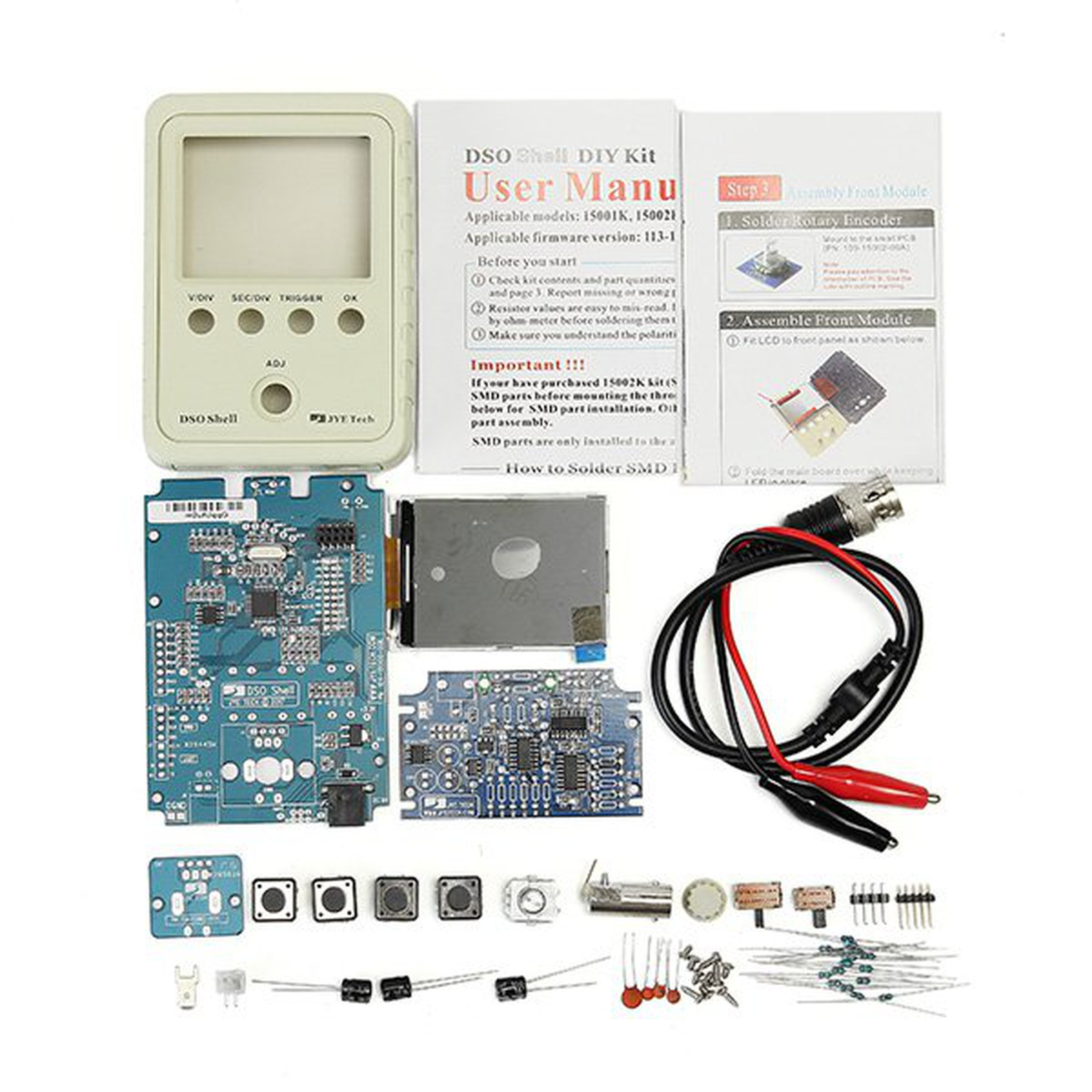 DIY Tech Kit
 DSO Shell DSO150 Oscilloscope DIY from elecseller on Tin
