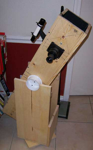 DIY Telescope Kit
 wooden home made telescope