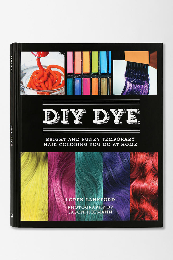 DIY Temporary Hair Dye
 DIY Dye Bright and Funky Temporary Hair from Urban Outfitters