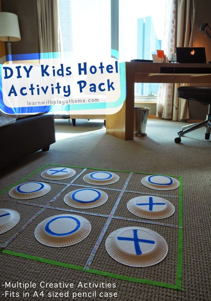 DIY Toddler Activities
 DIY Kids Hotel Activity Pack