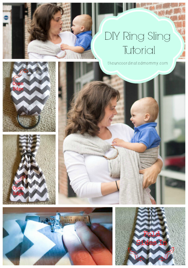 DIY Toddler Carrier
 DIY Ring Sling Tutorial The Un Coordinated Mommy