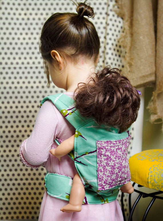 DIY Toddler Carrier
 Baby Doll Carrier PDF Pattern