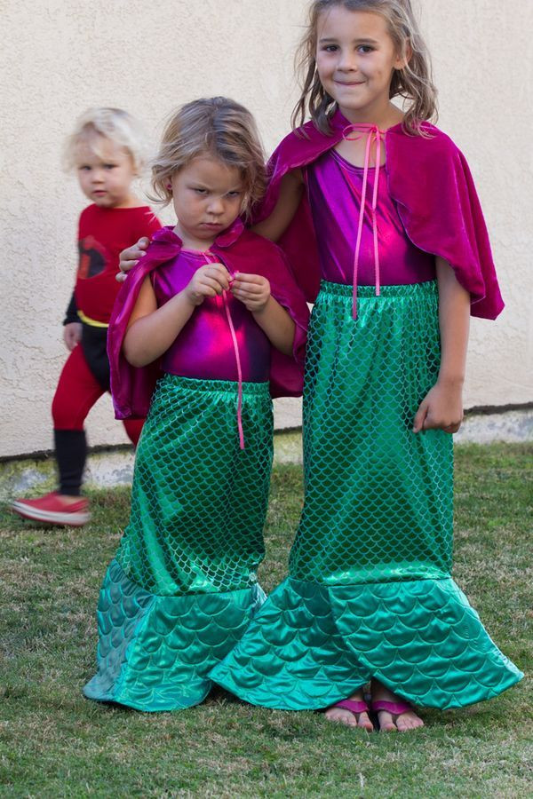 DIY Toddler Mermaid Costume
 DIY mermaid costumes Really Awesome Costumes