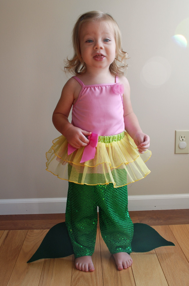 DIY Toddler Mermaid Costume
 How To