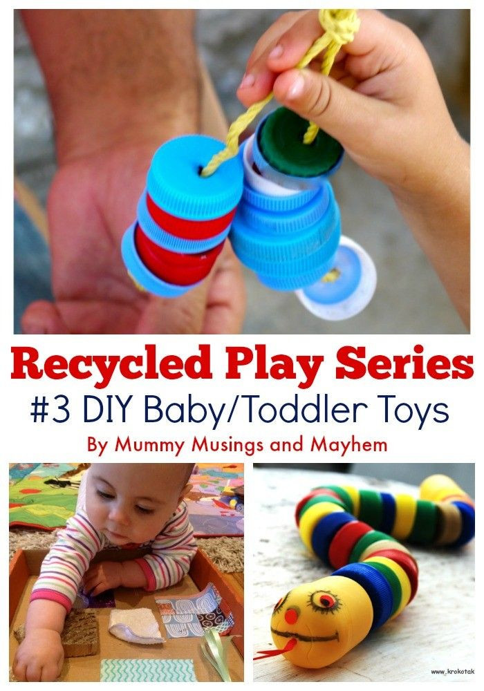 DIY Toddler Toy
 Recycled Play Series DIY Baby & Toddler Toys
