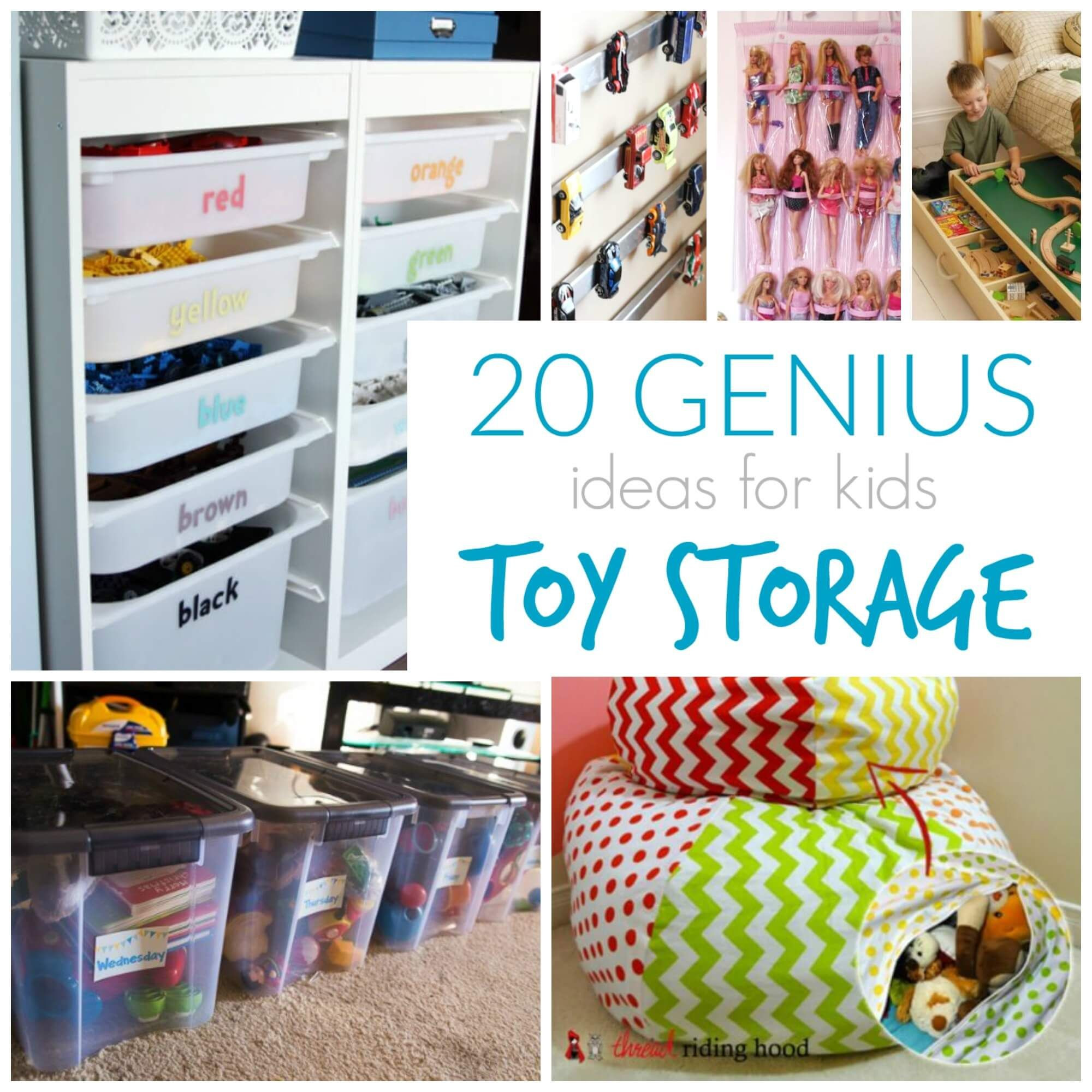 DIY Toy Room Organization
 7 1 Toy Storage Ideas 2019 DIY Plans In A Small Space