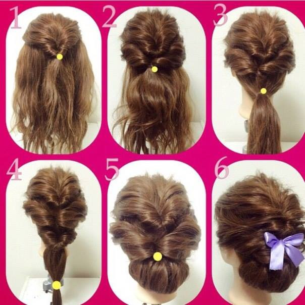 DIY Updos For Shoulder Length Hair
 Top Picture of Diy Hairstyles For Medium Length Hair