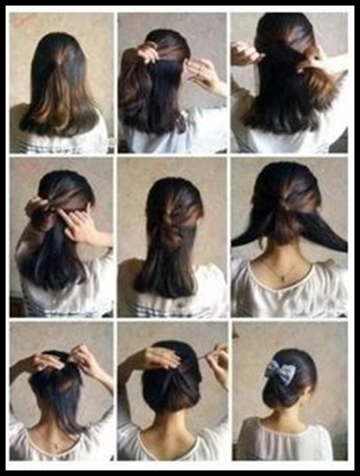 DIY Updos For Shoulder Length Hair
 Great and Easy DIY Hairstyles for Medium Length Hair
