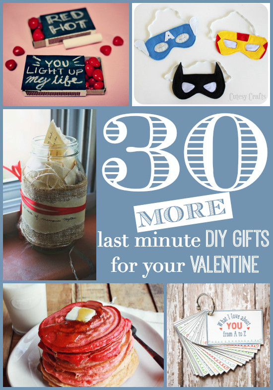 DIY Valentine Gifts For Husband
 30 MORE Last Minute DIY Valentine s Day Gift Ideas for Him