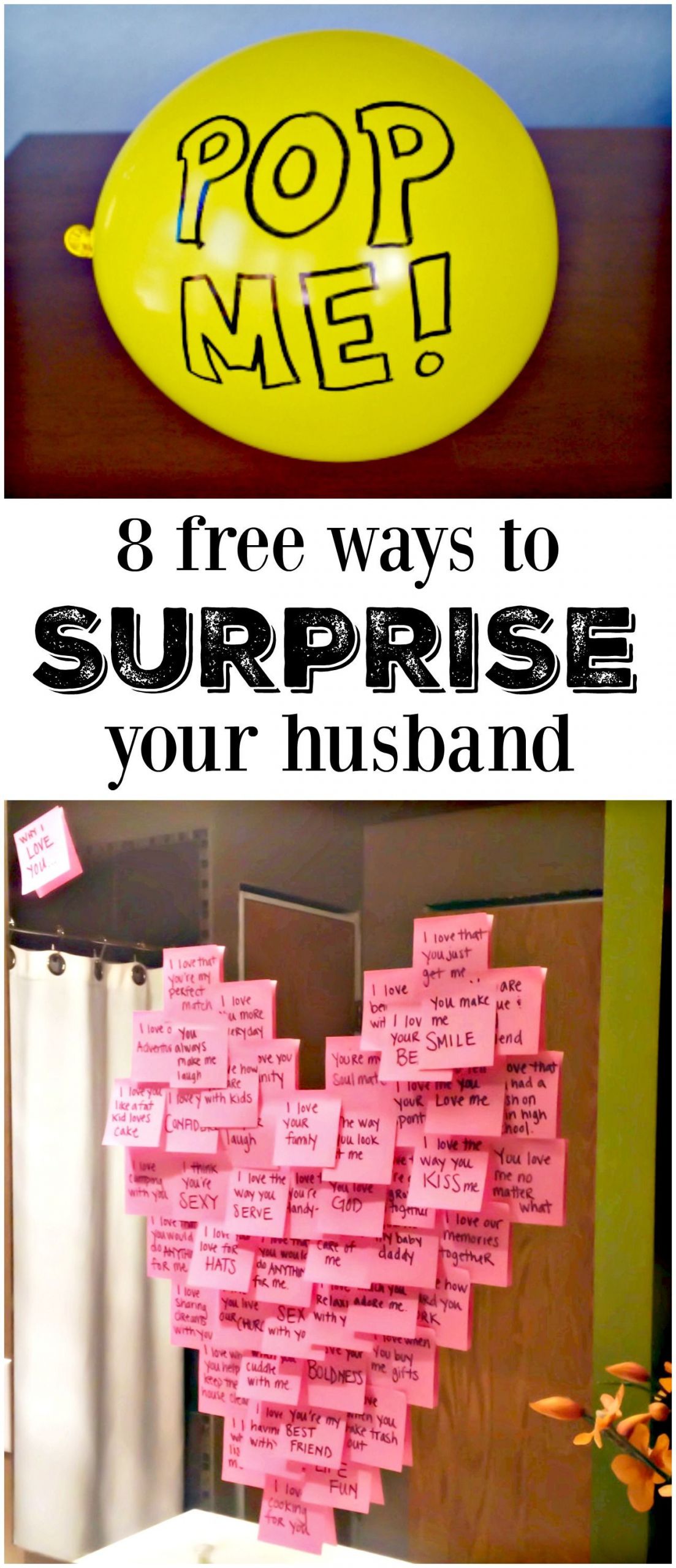 DIY Valentine Gifts For Husband
 8 Meaningful Ways to Make His Day DIY Ideas