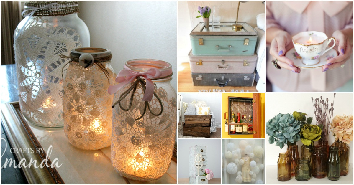 DIY Vintage Decor
 30 Charming Vintage DIY Projects for Timeless and Classic