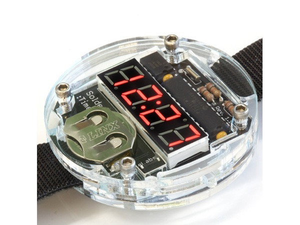 DIY Watch Kit
 NEW PRODUCT – Solder Time DIY watch kit Adafruit