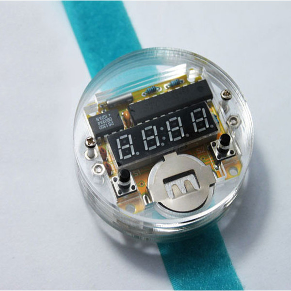 DIY Watch Kit
 DIY LED Digital Watch Electronic Clock Kit With
