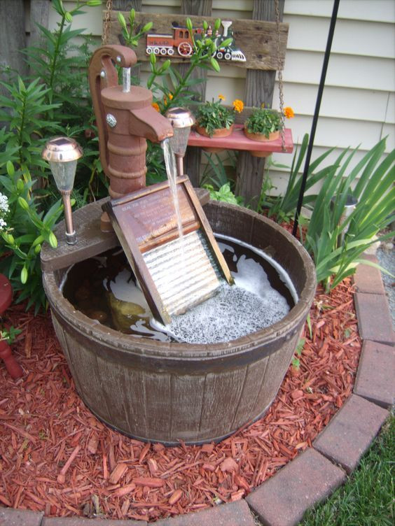DIY Water Fountain Outdoor
 Top Diy Water Fountain Ideas And Projects