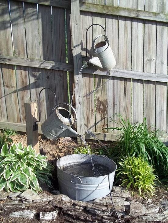 DIY Water Fountain Outdoor
 12 Soothing DIY Container Water Feature Projects