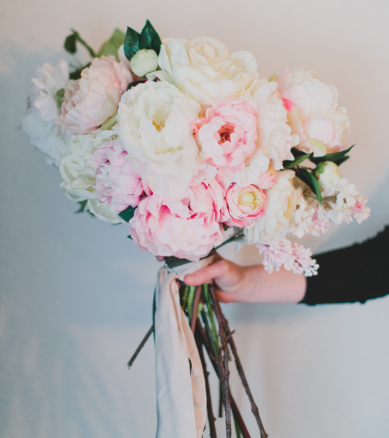 DIY Wedding Bouquet Silk Flowers
 DIY Silk Flower Bouquet with Afloral Green Wedding Shoes