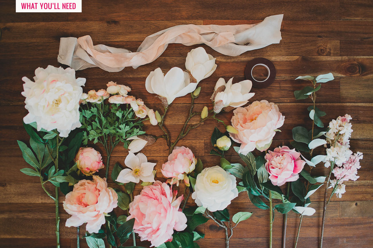 DIY Wedding Bouquet Silk Flowers
 DIY Silk Flower Bouquet with Afloral