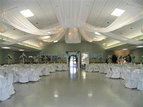 DIY Wedding Ceiling Decorations
 diy Wedding Crafts Ceiling Draping Kits