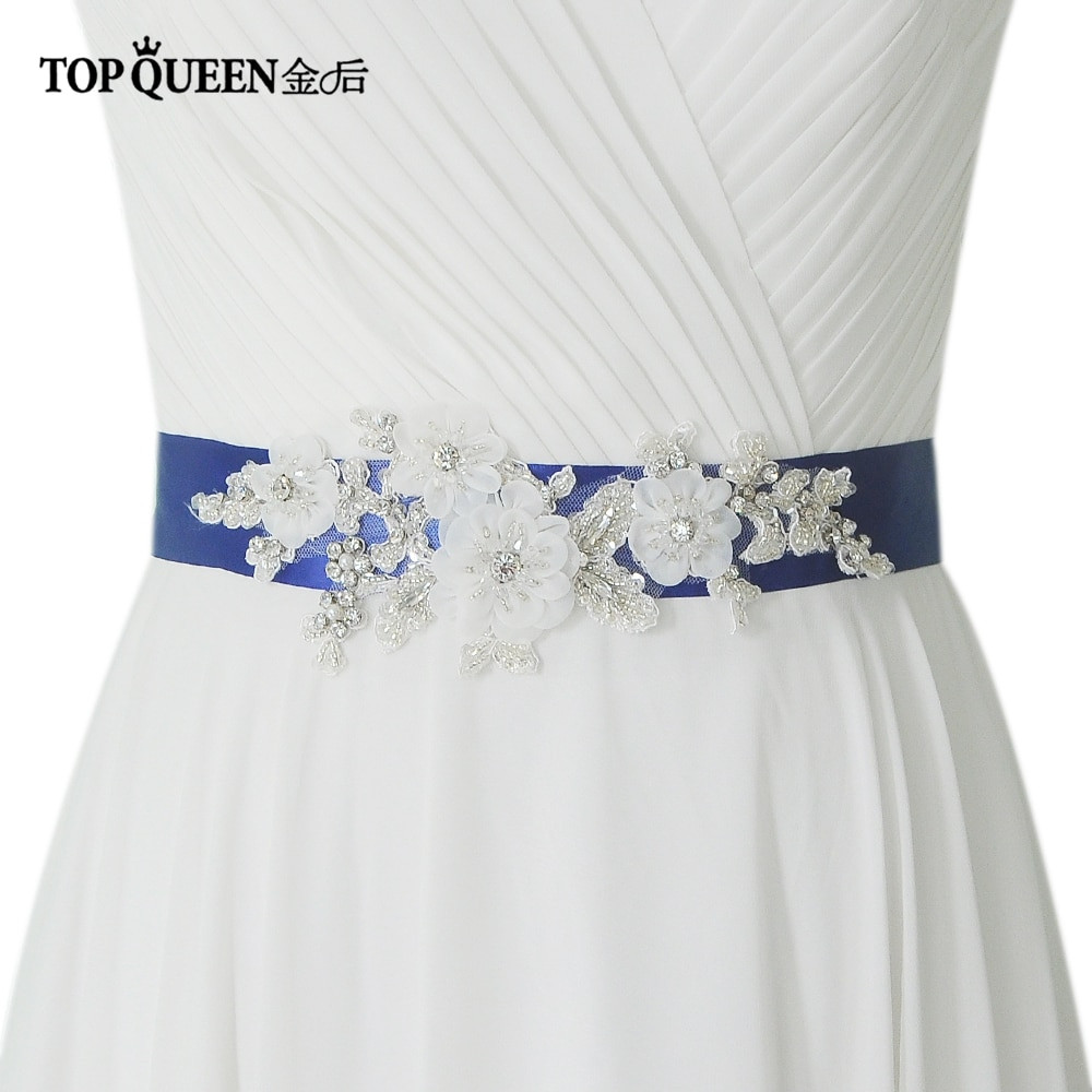 DIY Wedding Dress Sash
 TOPQUEEN S358 Wedding Sashes DIY Wedding Dress Belts and