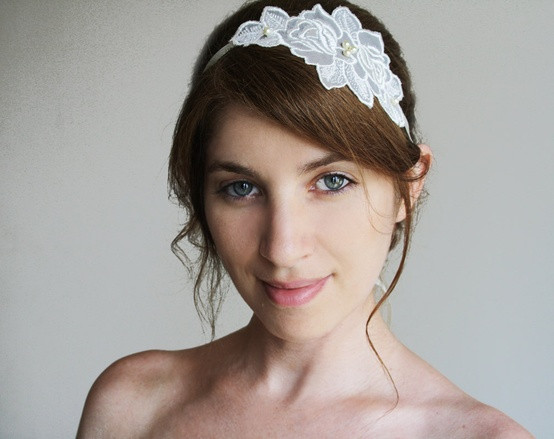 DIY Wedding Headpieces
 diy bridal headpiece