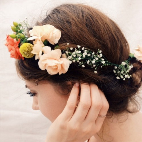 DIY Wedding Headpieces
 20 Beautiful DIY Flower Crowns For A Bride Weddingomania