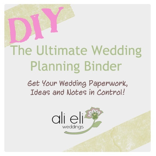 DIY Wedding Planning Binder
 wedding planner Wedding Planner Binder Printables