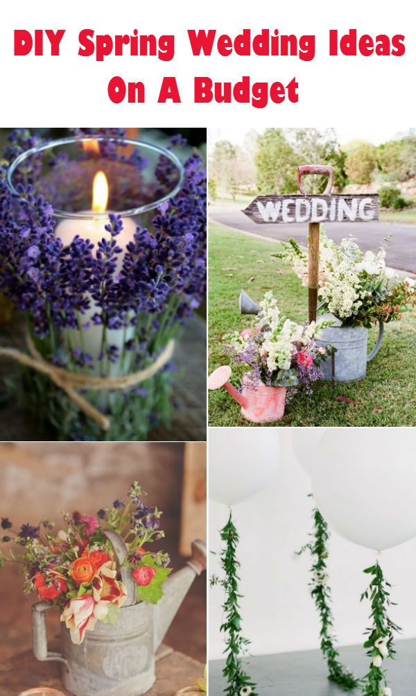 DIY Weddings On A Budget
 20 Creative DIY Wedding Ideas For 2016 Spring