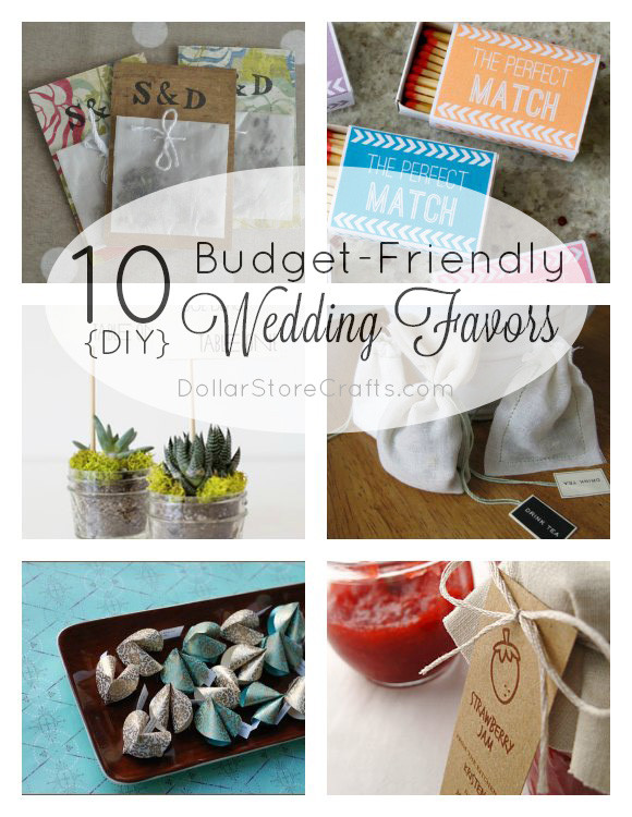 DIY Weddings On A Budget
 10 DIY Wedding Favors on a Bud Dollar Store Crafts